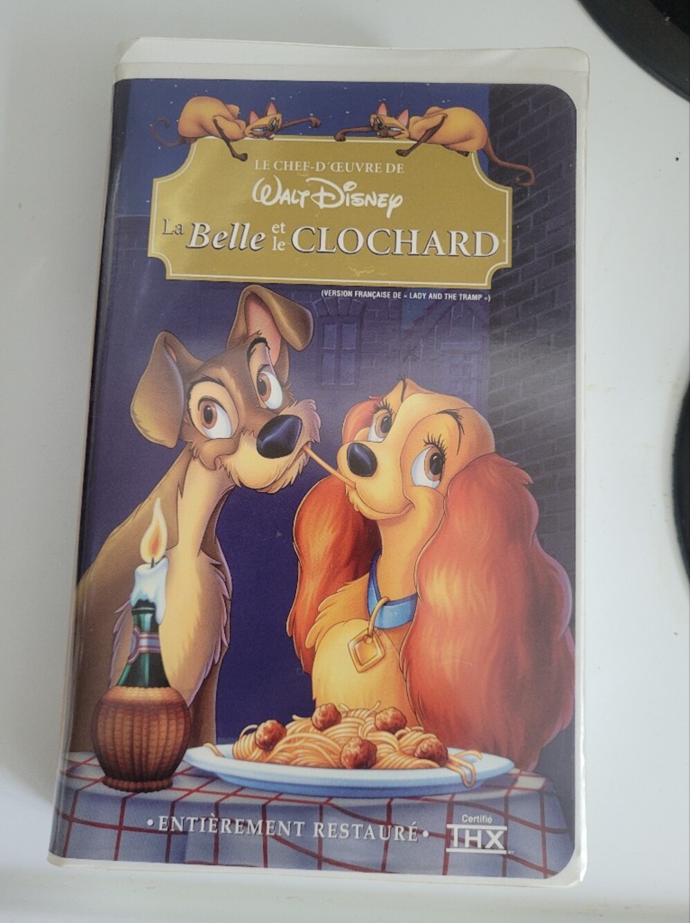 Disney Lady and the VHS